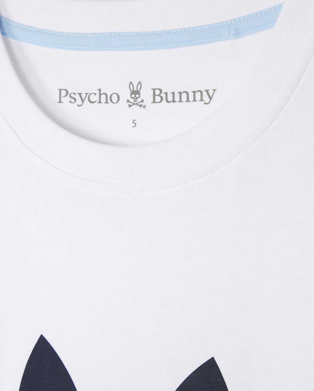 T Shirt Graphique Psycho Bunny Preston Graphic Tee Blanche Homme | ZXS-46706888